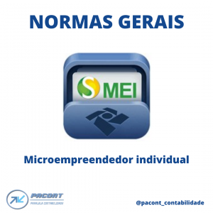 MEI NORMAS GERAIS